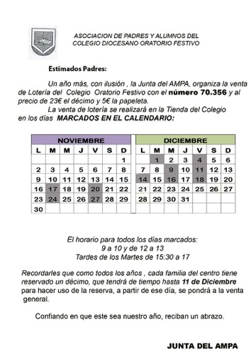 circular lotera ampa